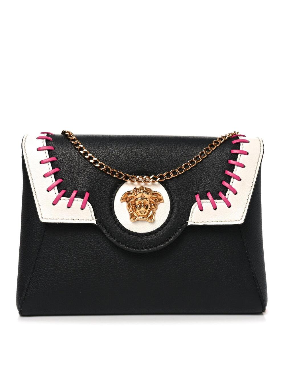 Versace Calfskin Medusa Whipstitch #305231V52B